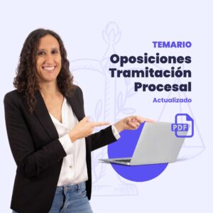 comprar temario tramitacion procesal pdf