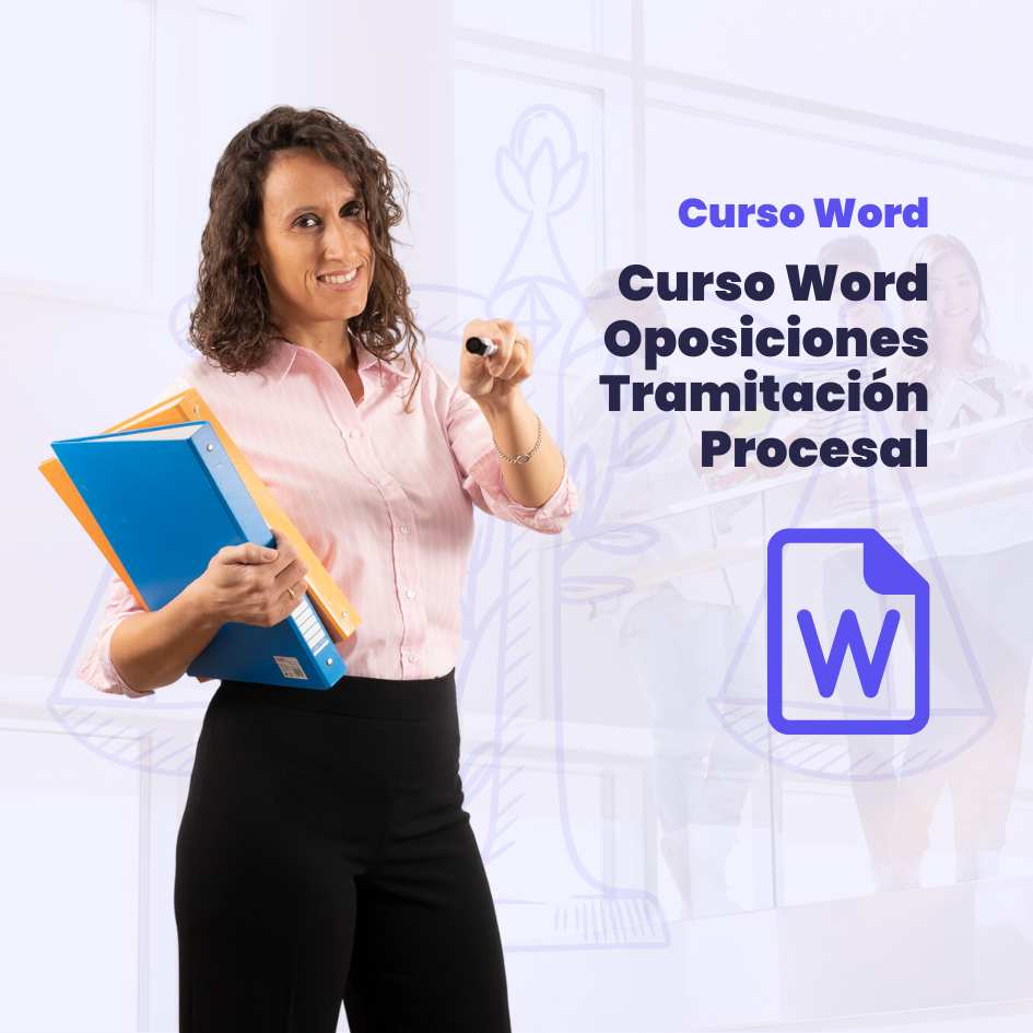 Curso Word oposiciones tramitacion procesal